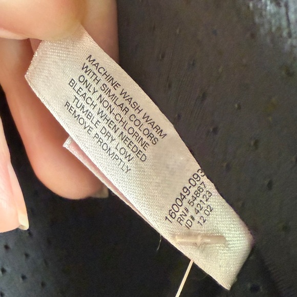 Victoria’s Secret Y2K 2003 Racerback Jersey Tank Top Body Victoria Black Large - Picture 3 of 5